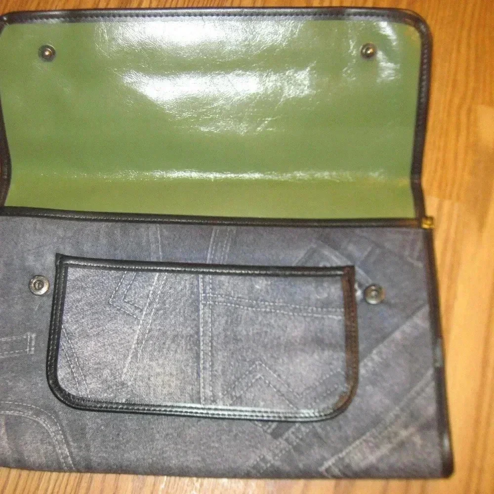 Vintage ORIGINAL BLACKS Favorite Jean Clutch Bag